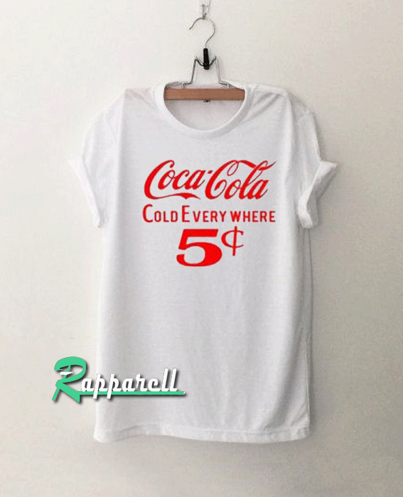 Coca-cola Cold Everywhere Tshirt Coca-cola Cold Everywhere Tshirt