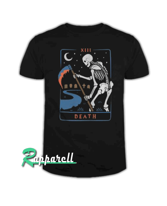 Death Tarot Tshirt Death Tarot Tshirt