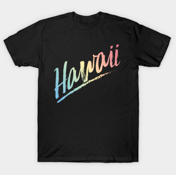 Vintage 80s Style Hawaii Tshirt Vintage 80s Style Hawaii Tshirt