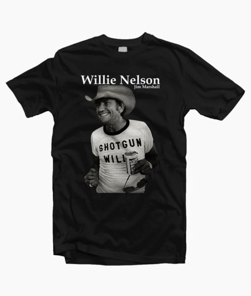 Retro Shotgun Willie Nelson Tshirt Retro Shotgun Willie Nelson Tshirt