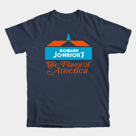 Howard Johnson's Flavor of America Tshirt Howard Johnson's Flavor of America Tshirt