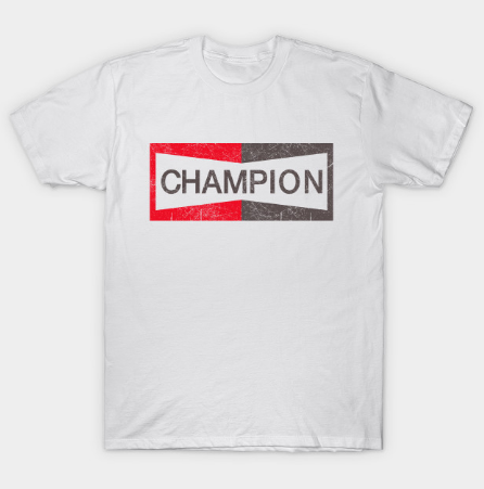 CHAMPION BRAD PITT Tshirt CHAMPION BRAD PITT Tshirt
