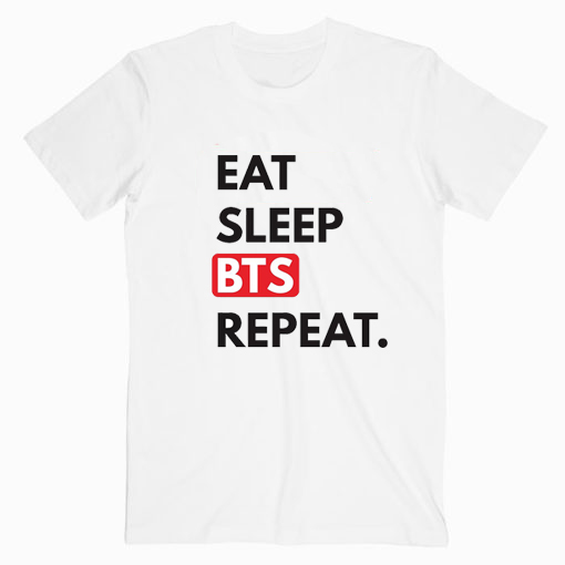 BTS Sleep Repeat Music Tshirt BTS Sleep Repeat Music Tshirt
