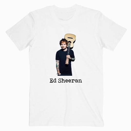 Ed Sheeran Photo Tshirt Ed Sheeran Photo Tshirt