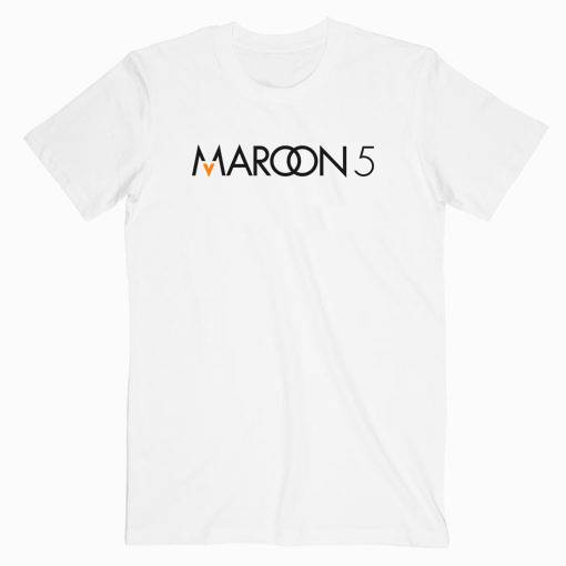 Maroon 5 Music Tshirt Maroon 5 Music Tshirt