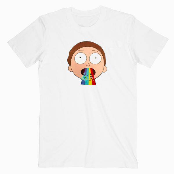 Morty Rainbow Tshirt Morty Rainbow Tshirt