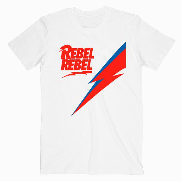 Rebel Rebel David Bowie Tshirt Rebel Rebel David Bowie Tshirt