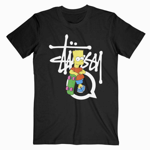 Stussy Bart Simpson Tshirt Stussy Bart Simpson Tshirt