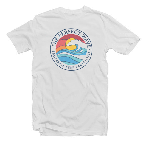 California Perfect Wave Summer Tshirt California Perfect Wave Summer Tshirt