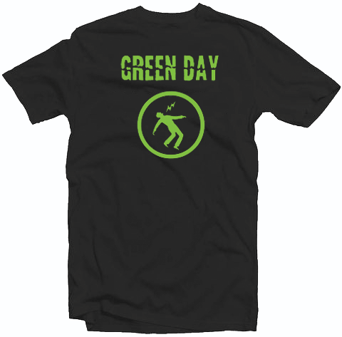 Green Day Warning Album Cover Tshirt Green Day Warning Album Cover Tshirt