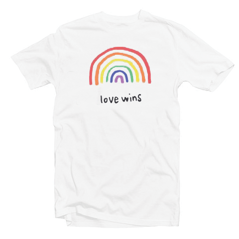 Love Wins Rainbow Tshirt Love Wins Rainbow Tshirt