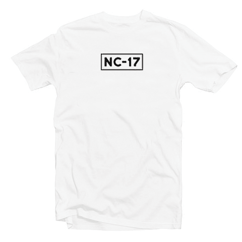 NC 17 Tshirt NC 17 Tshirt