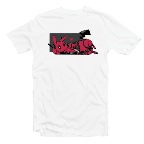 Pika Pool Red Tshirt Pika Pool Red Tshirt