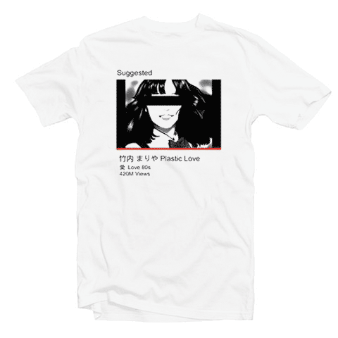 Plastic Love Tshirt Plastic Love Tshirt