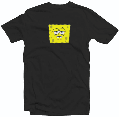 Spongebob Collab Tshirt Spongebob Collab Tshirt