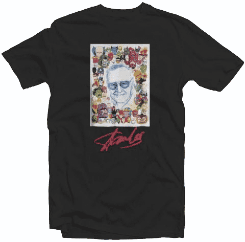 Stan Lee Graphic Tshirt Stan Lee Graphic Tshirt