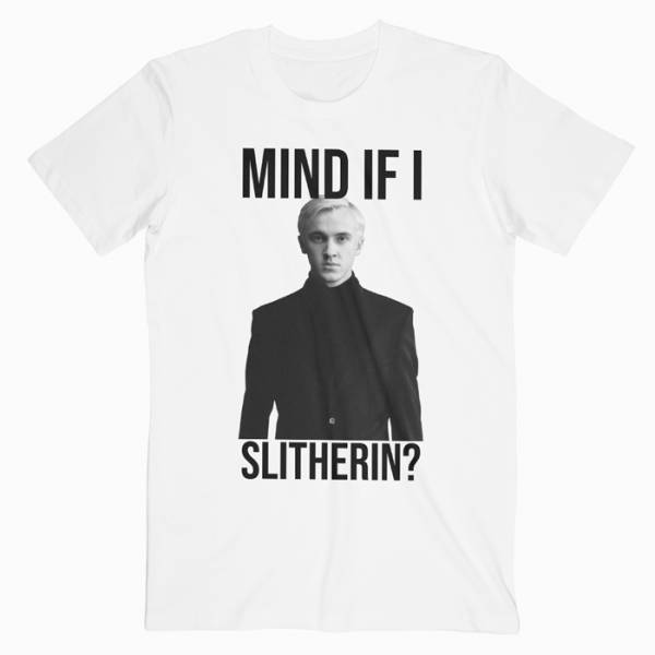 Tom Felton Mind If I Slytherin Tshirt Tom Felton Mind If I Slytherin Tshirt