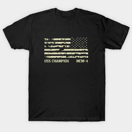 USS Champion Tshirt USS Champion Tshirt