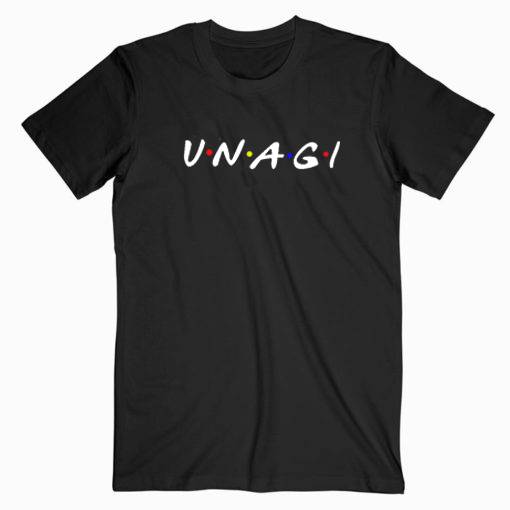 Unagi Friends Tv Show Tshirt Unagi Friends Tv Show Tshirt