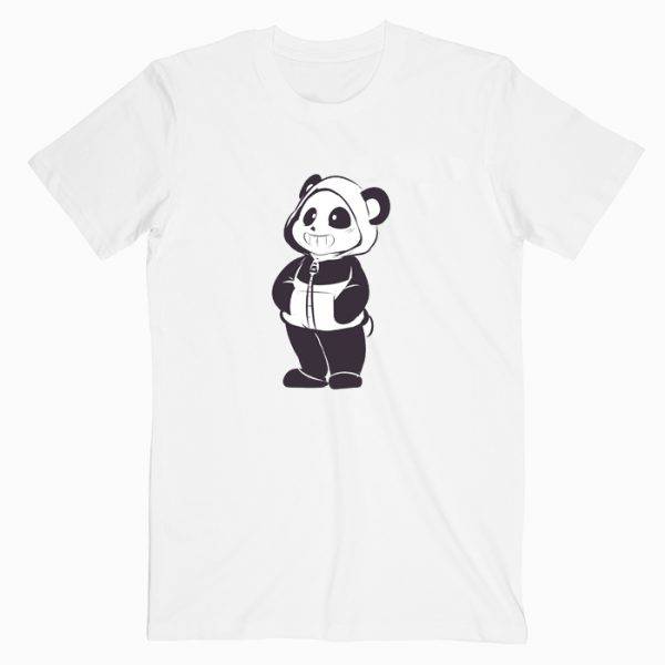 Undertale Sans On Panda Tshirt Undertale Sans On Panda Tshirt