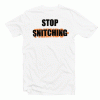 Vlone Friends Orange Stop Snitching Tshirt