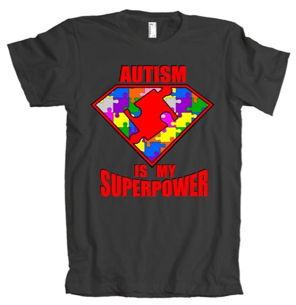 Autism Is My Superpower American Apparel Tshirt Autism Is My Superpower American Apparel Tshirt