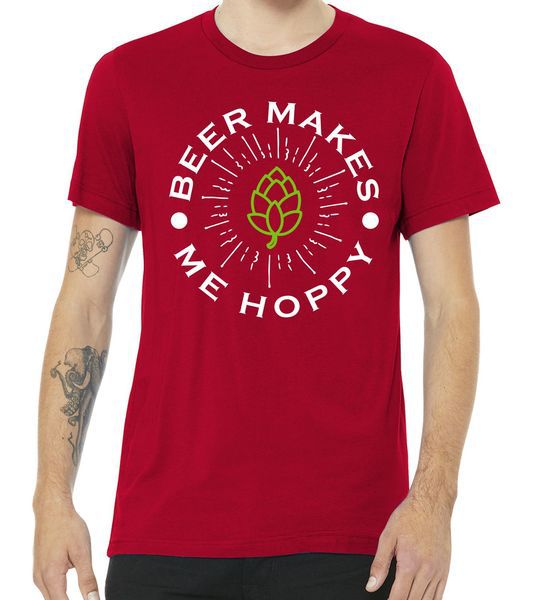 Beer Makes Me Hoppy Tshirt Beer Makes Me Hoppy Tshirt