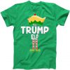 Christmas The Trump Elf Funny Tshirt
