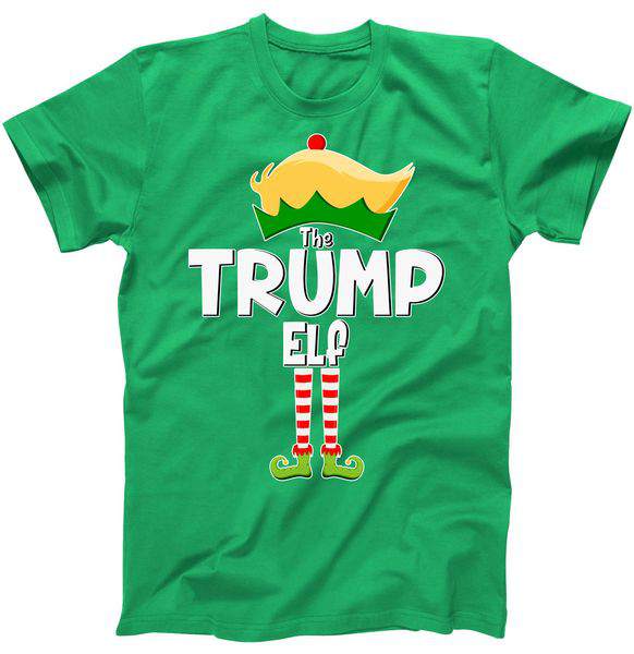 Christmas The Trump Elf Funny Tshirt Christmas The Trump Elf Funny Tshirt