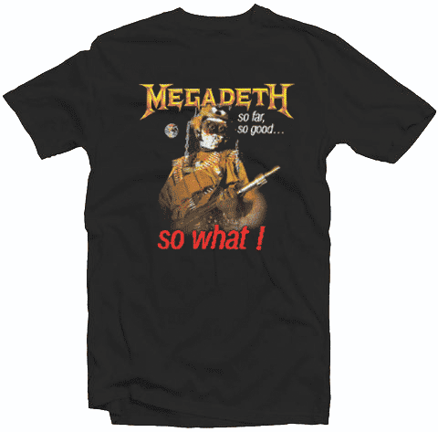 Megadeth Tshirt Megadeth Tshirt