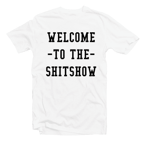 Welcome To The Shitshow Summer Day Bunny Tshirt Welcome To The Shitshow Summer Day Bunny Tshirt