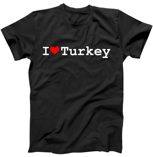 I Love Turkey Tshirt I Love Turkey Tshirt