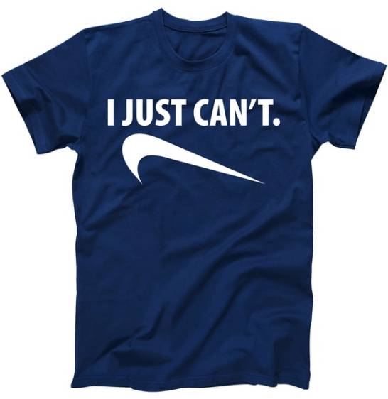 I Just Can't Funny Parody Tshirt I Just Can't Funny Parody Tshirt