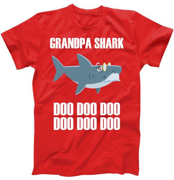 Funny Doo Grandpa Shark Tshirt Funny Doo Grandpa Shark Tshirt
