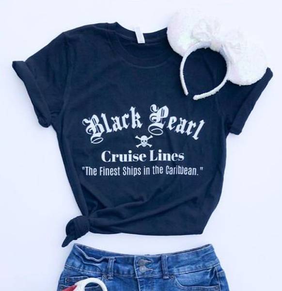 Black pearl cruise lines Tshirt Black pearl cruise lines Tshirt