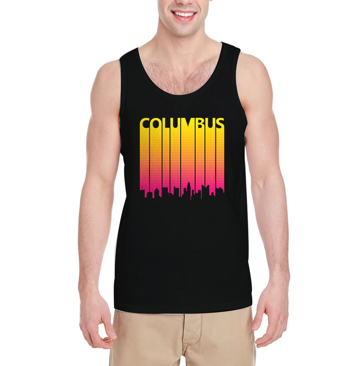 Columbus-Tank-Top-For-Women-And-Men-S-3XL Columbus-Tank-Top-For-Women-And-Men-S-3XL