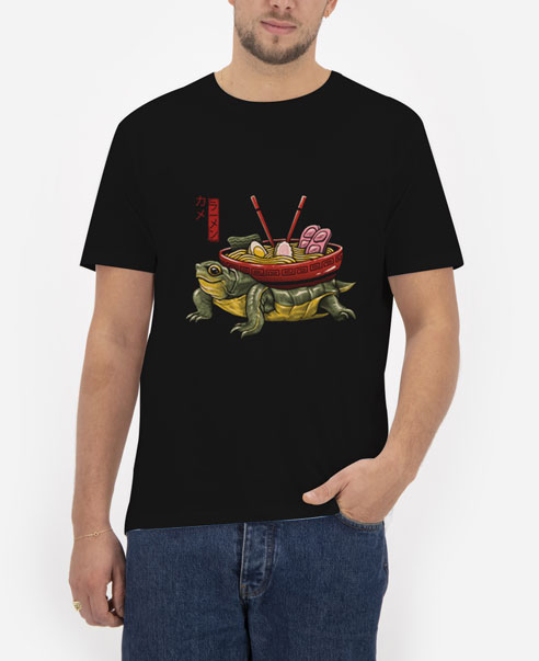 Kame-Ramen-T-Shirt-For-Women-And-Men-S-3XL Kame-Ramen-T-Shirt-For-Women-And-Men-S-3XL