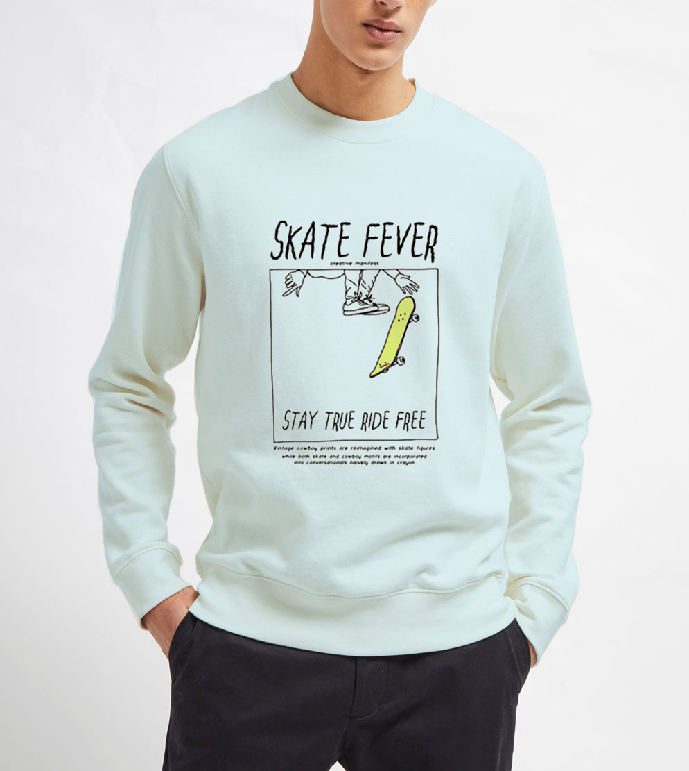 Skate-Faver-Blue-Sweatshirt-Unisex-Adult-Size-S-3XL Skate-Faver-Blue-Sweatshirt-Unisex-Adult-Size-S-3XL
