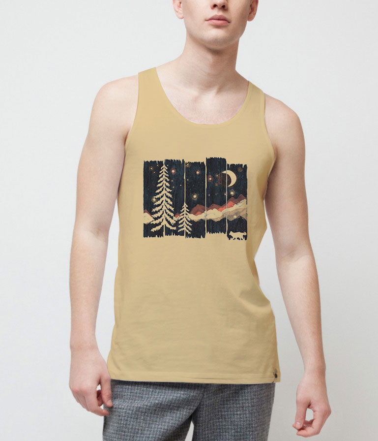 Starry-Night-In-The-Mountains-Tank-Top-For-Women-And-Men-S-3XL Starry-Night-In-The-Mountains-Tank-Top-For-Women-And-Men-S-3XL