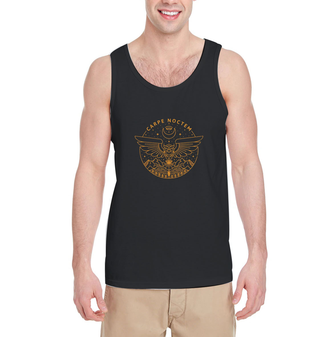 Carpe-Noctem-Tank-Top-For-Women-And-Men-S-3XL Carpe-Noctem-Tank-Top-For-Women-And-Men-S-3XL