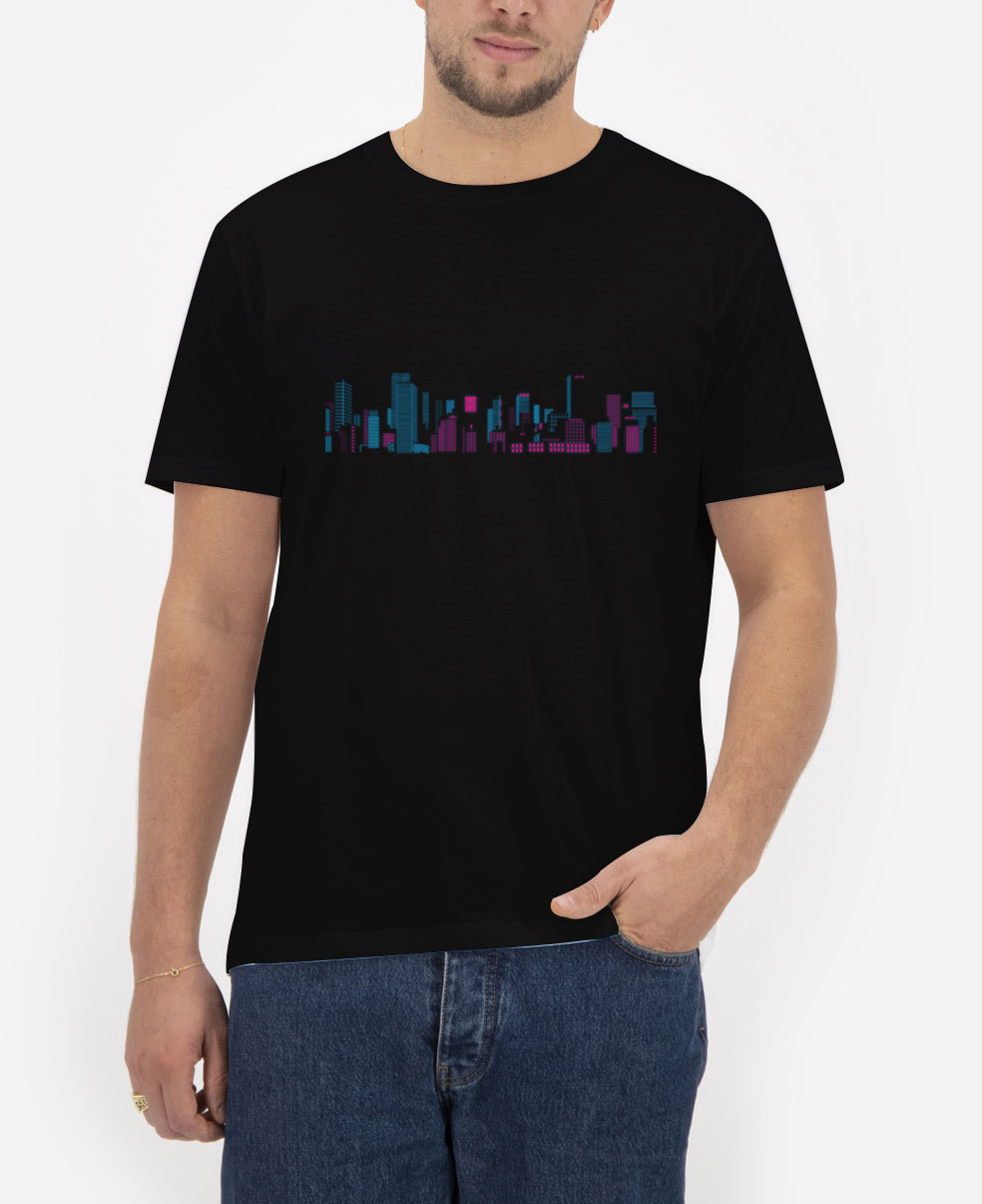 City-Lights-T-Shirt-For-Women-And-Men-S-3XL City-Lights-T-Shirt-For-Women-And-Men-S-3XL