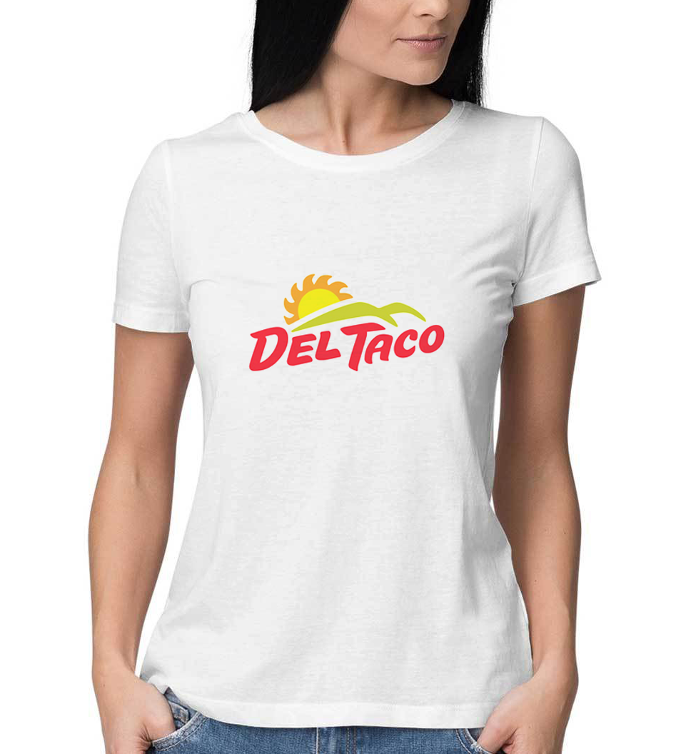 Del-Taco-White-T-Shirt Del-Taco-White-T-Shirt