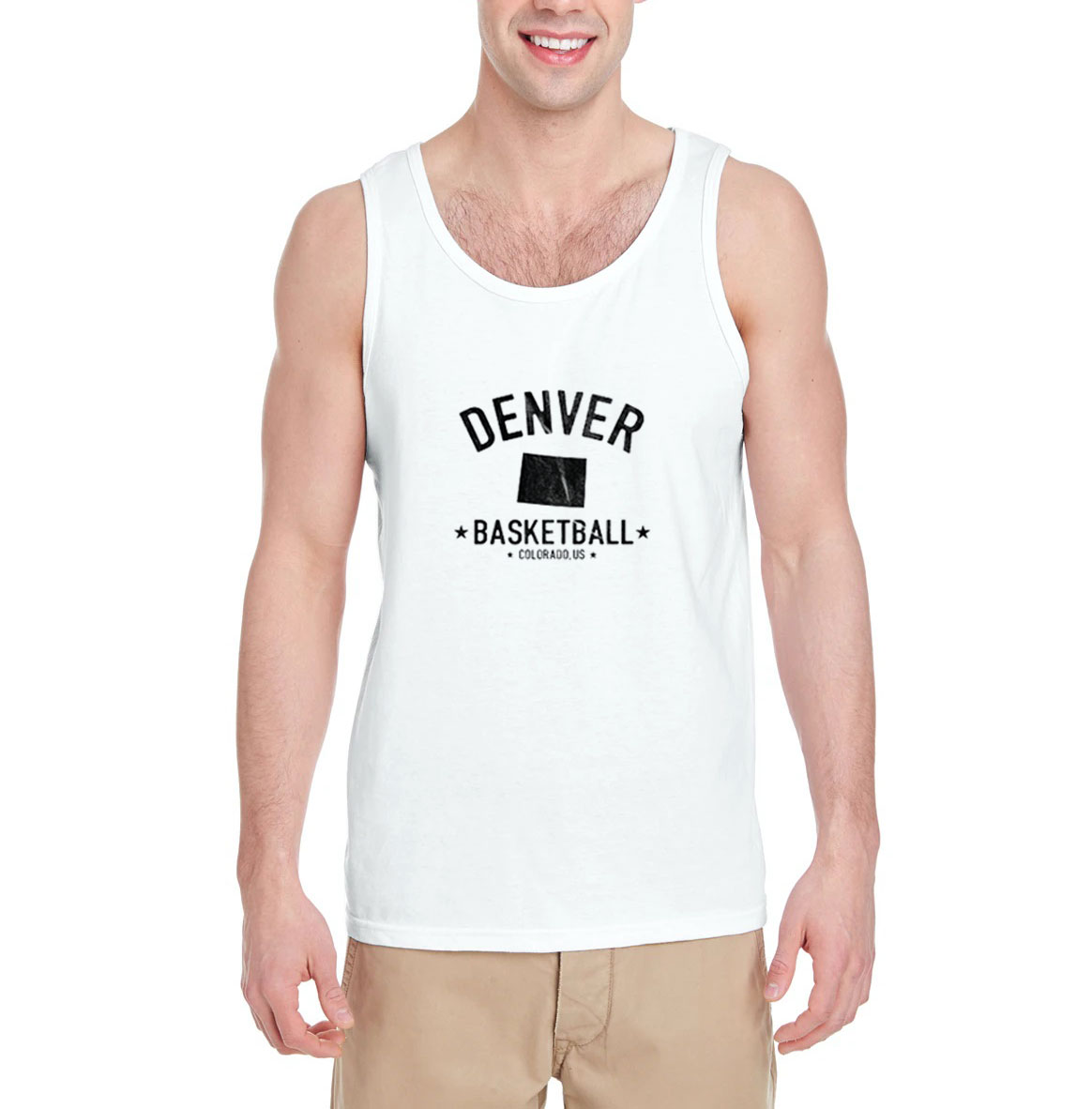 Denver-Rustic-Basketball-Tank-Top Denver-Rustic-Basketball-Tank-Top