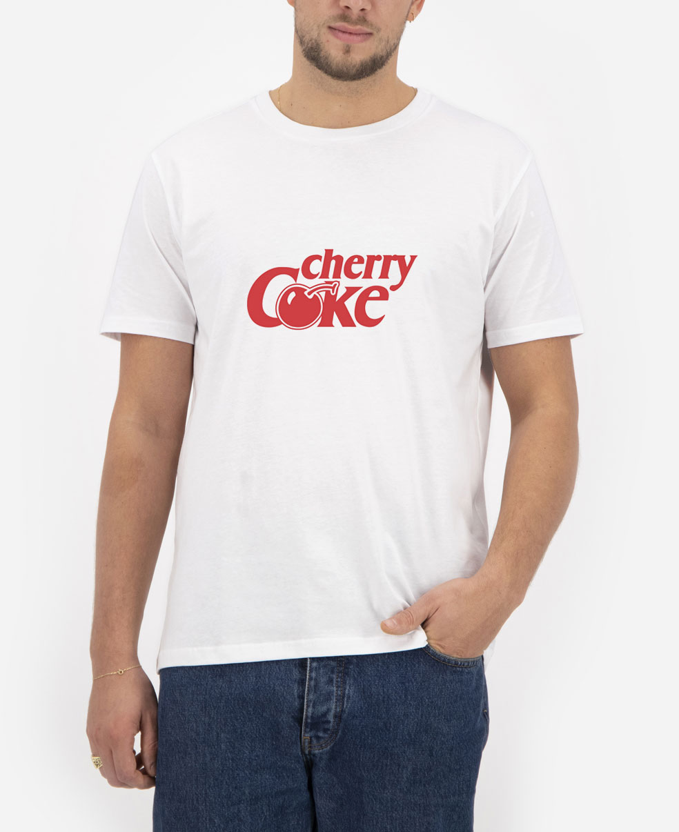 Red-Cherry-Coke-T-Shirt-For-Women-And-Men-S-3XL Red-Cherry-Coke-T-Shirt-For-Women-And-Men-S-3XL