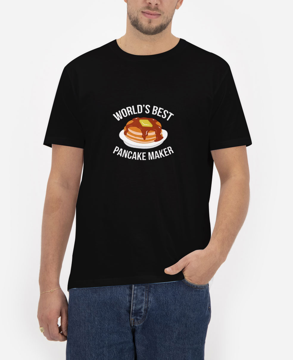 World's-Best-Pancake-Maker-T-Shirt-For-Women-And-Men-S-3XL World's-Best-Pancake-Maker-T-Shirt-For-Women-And-Men-S-3XL