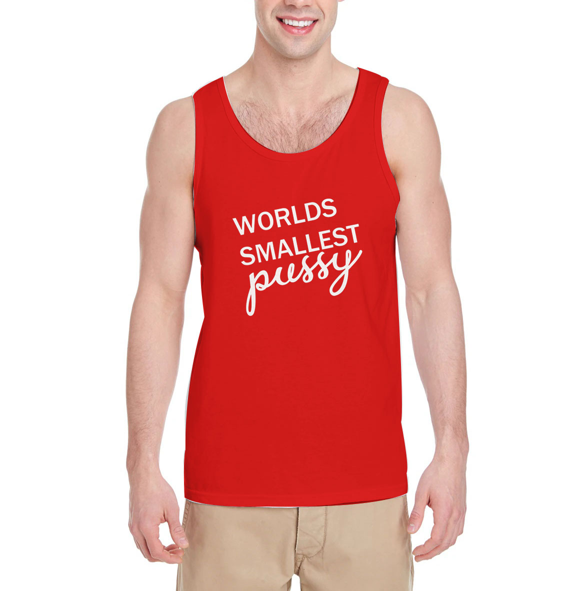Worlds-Smallest-Pussy-Red-Tank-Top Worlds-Smallest-Pussy-Red-Tank-Top