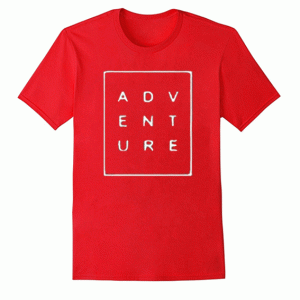 Adventure men and women Tshirt