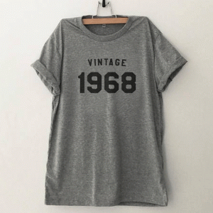 1968-50th birthday gift for women Tshirt