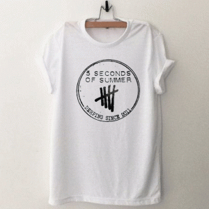 5 Second of Summer derping since 2011 DTG Printed Tshirt