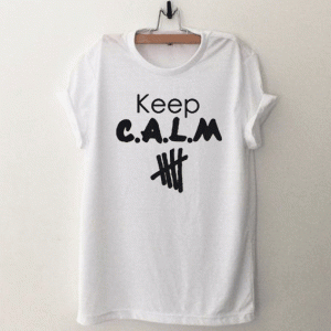 5SOS 5second Of Summer Keep C.A.L.M Tshirt